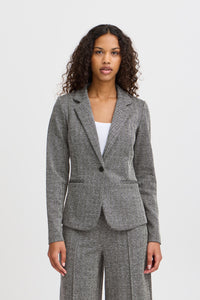 Ichi Jacquard Blazer