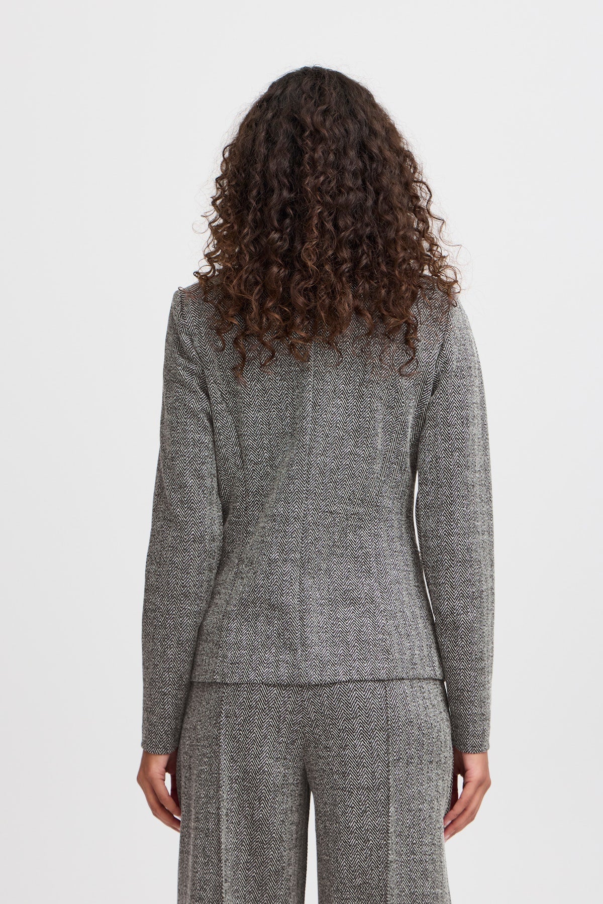 Ichi Jacquard Blazer