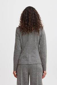 Ichi Jacquard Blazer