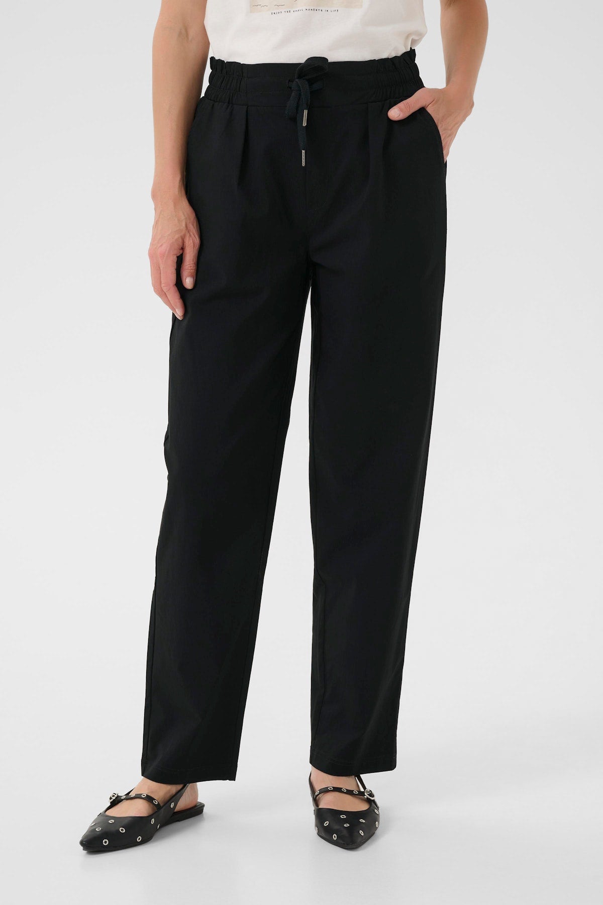 Cream Tess Pant