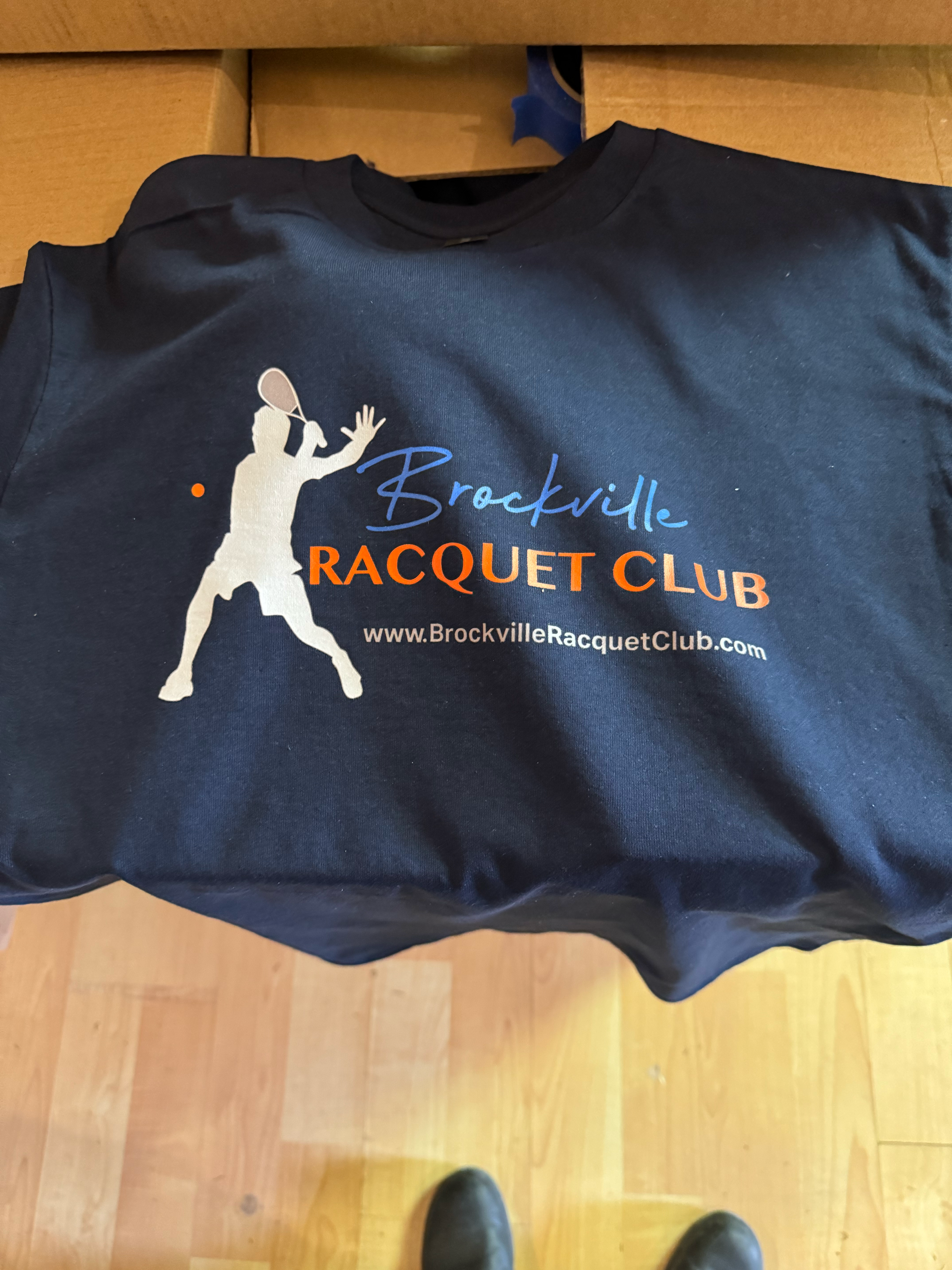 T-Shirt - Brockville Racquet Club - Navy