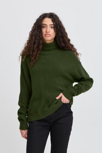 Ichi Dasilla Roll Neck Sweater