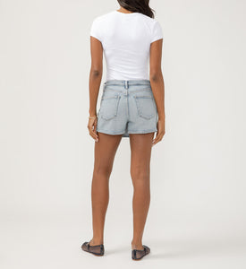 Silver Denim Skort